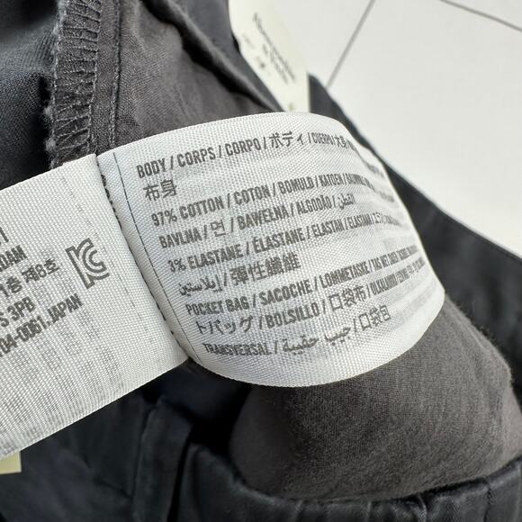 Abercrombie & Fitch Pants Womens 32 Short Gray Wide Leg Pleated Low Rise New - Picture 6 of 13